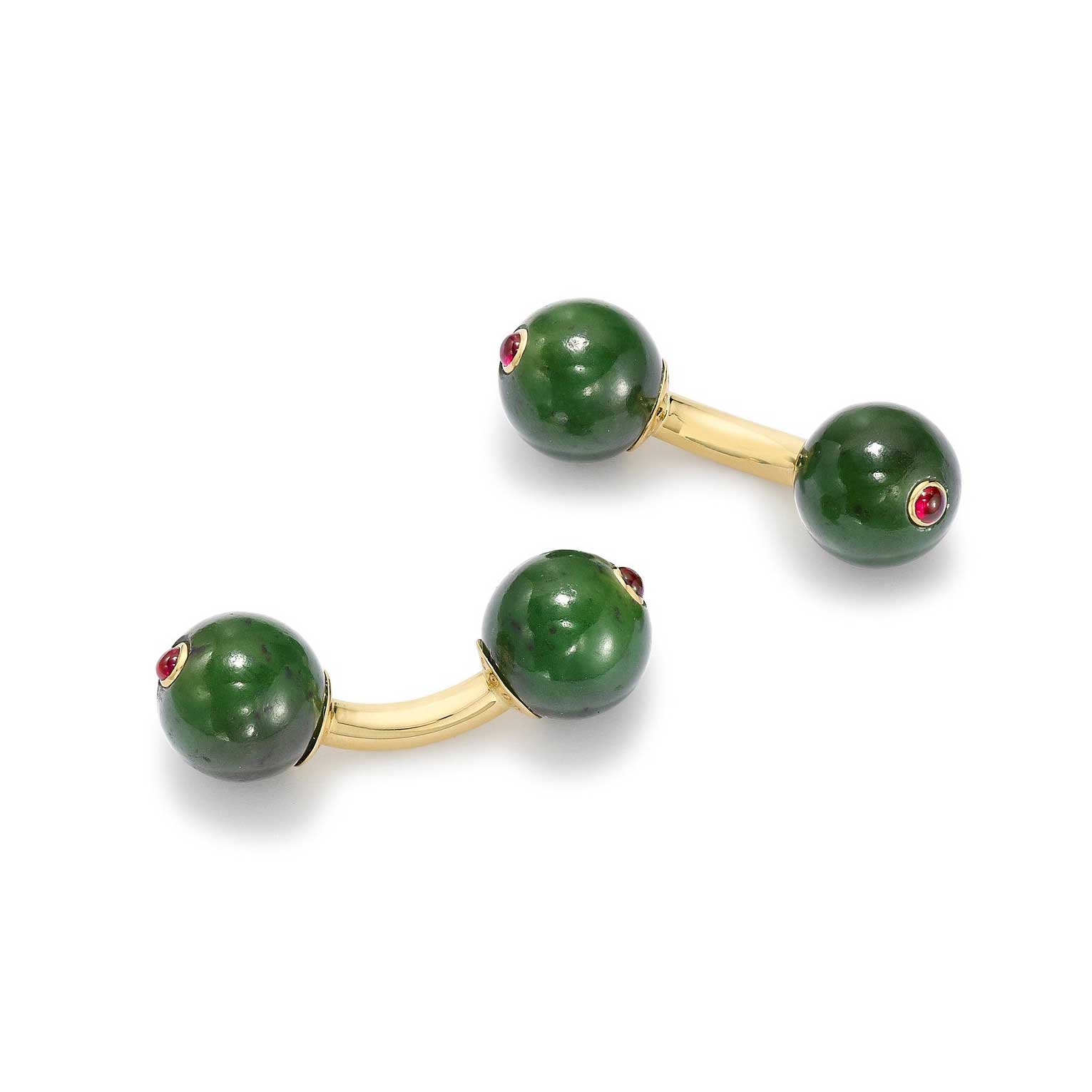 Unusual jewellery - Jade cocktail ring