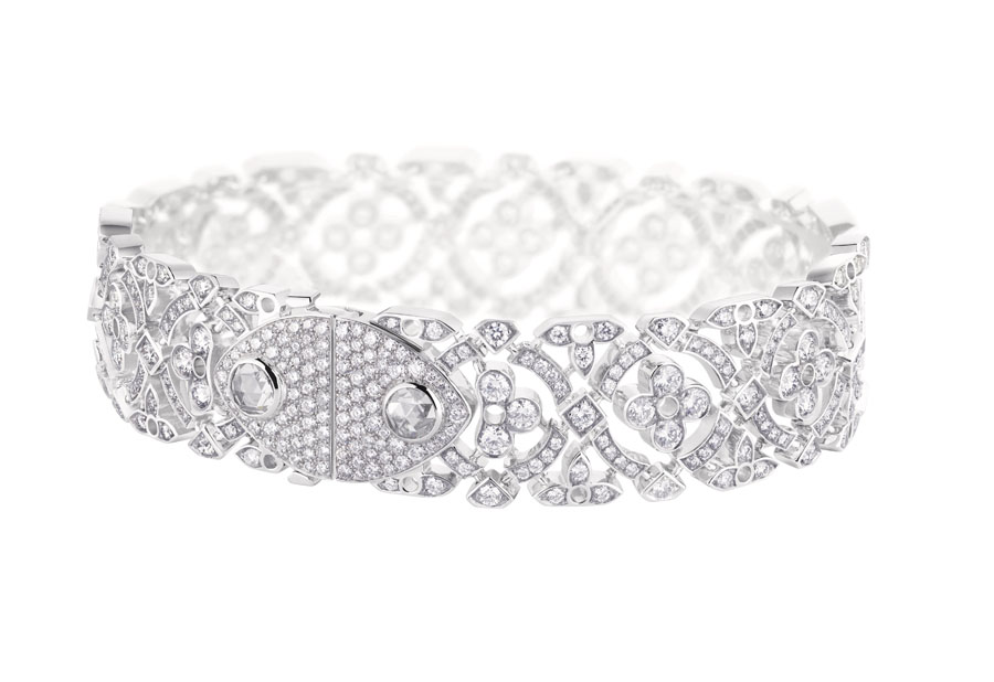 lv diamond bracelet