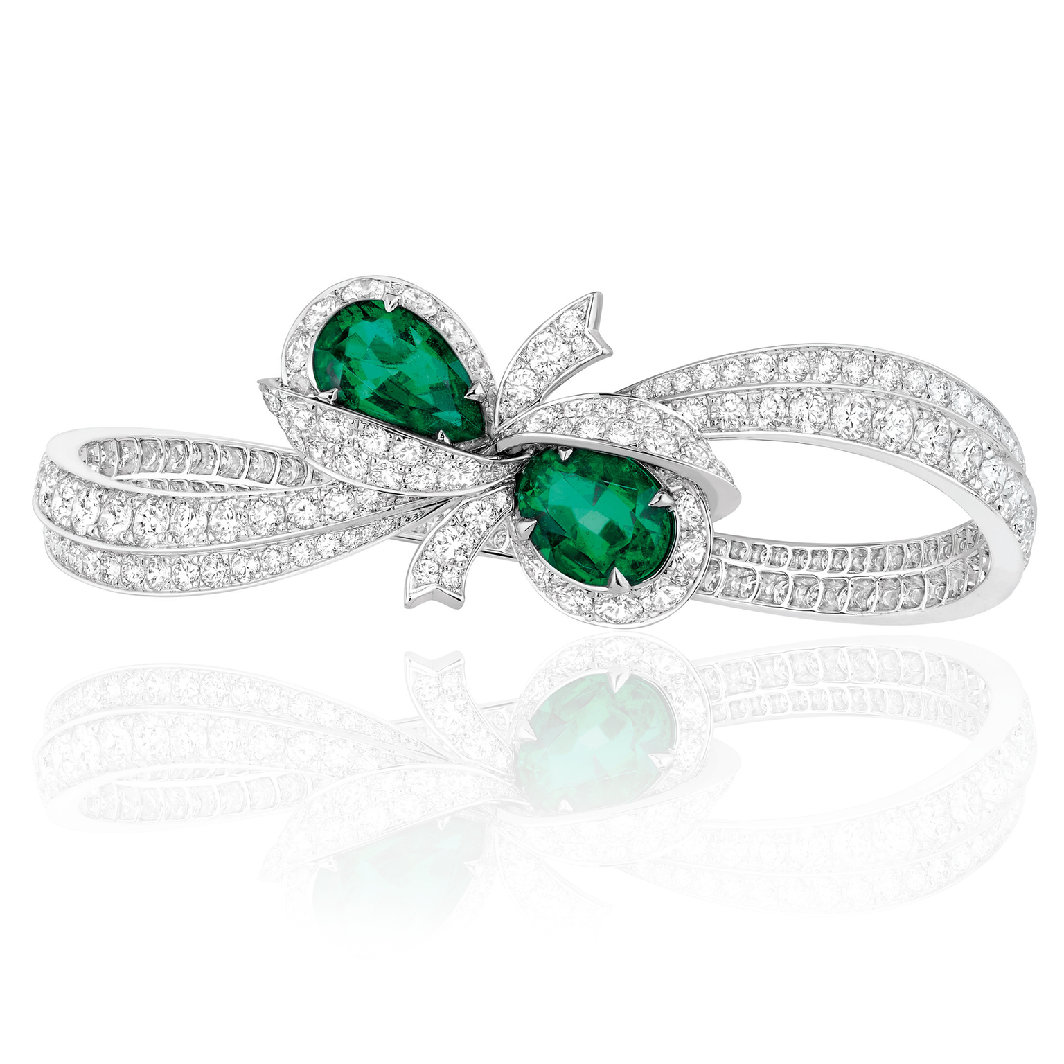 Dior Milieu du Siecle Diamant emerald bracelet