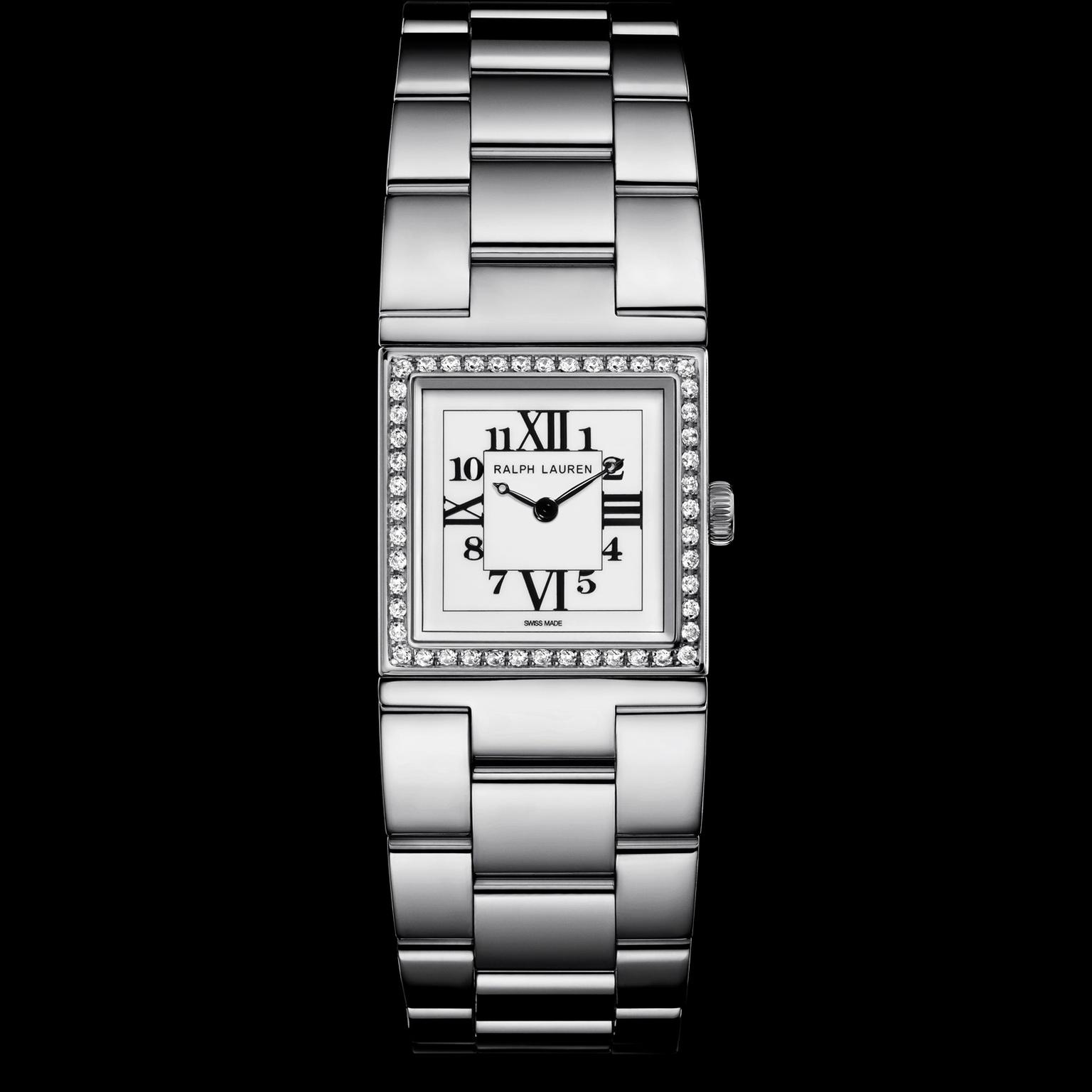 Ralph Lauren petite steel 867 watch