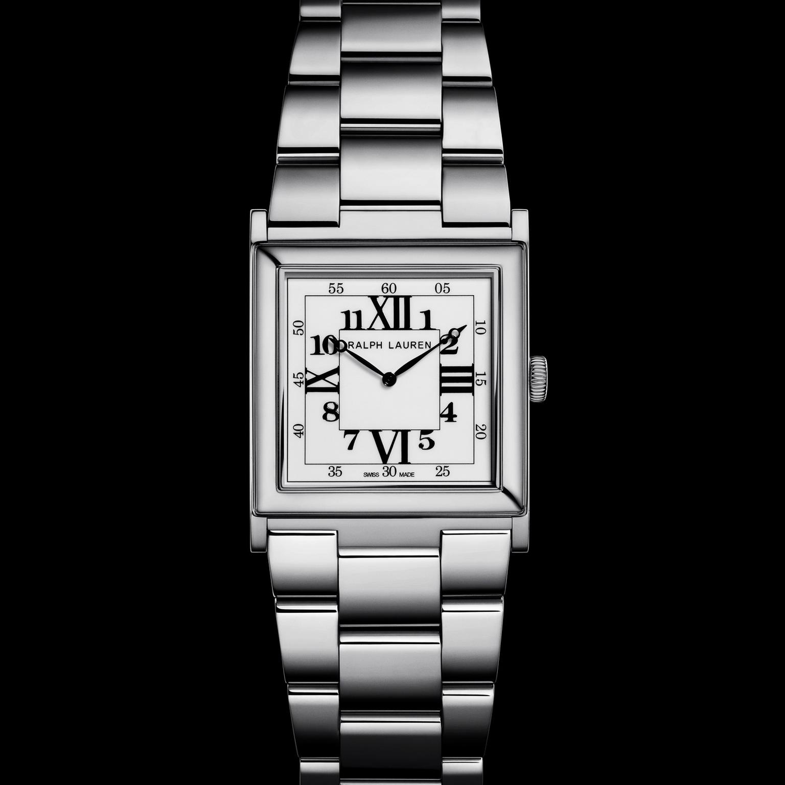 Ralph Lauren Small White Gold 867 men's watch