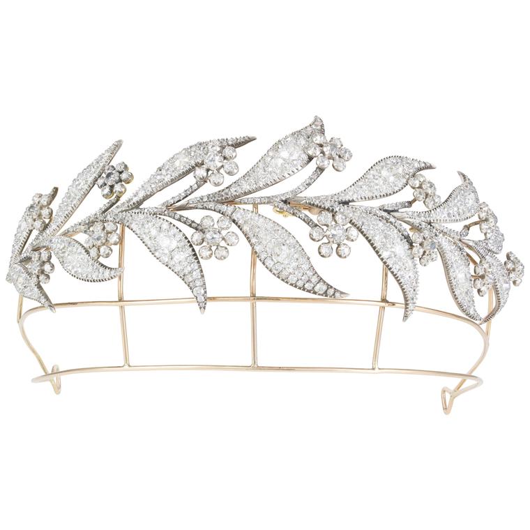 Bentley & Skinner 1800s tiara worn by Lady Mary in Downton Abbey