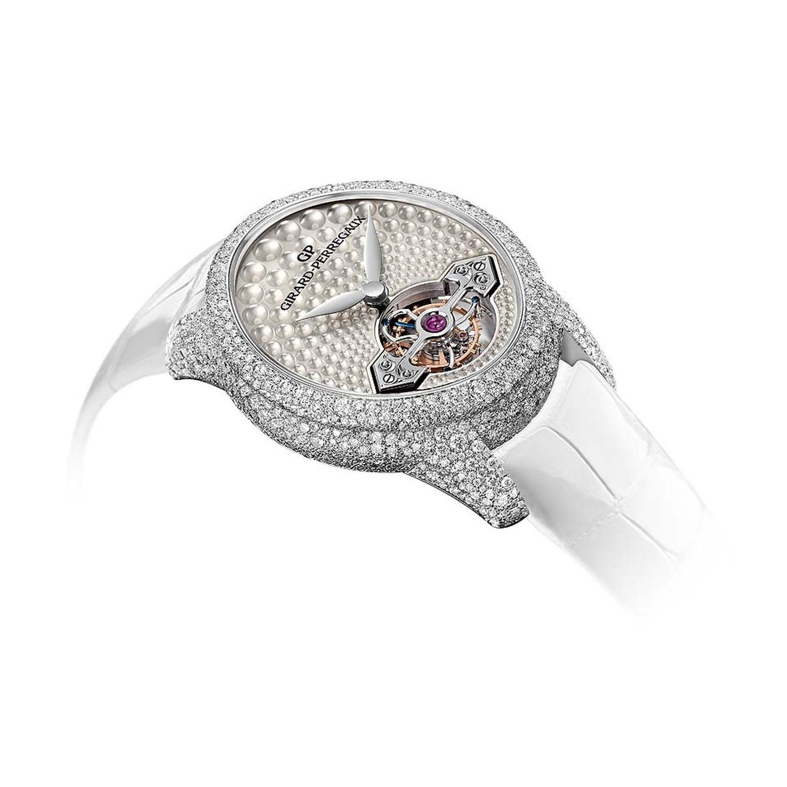 Girard-Perregaux Cat's Eye diamond watch
