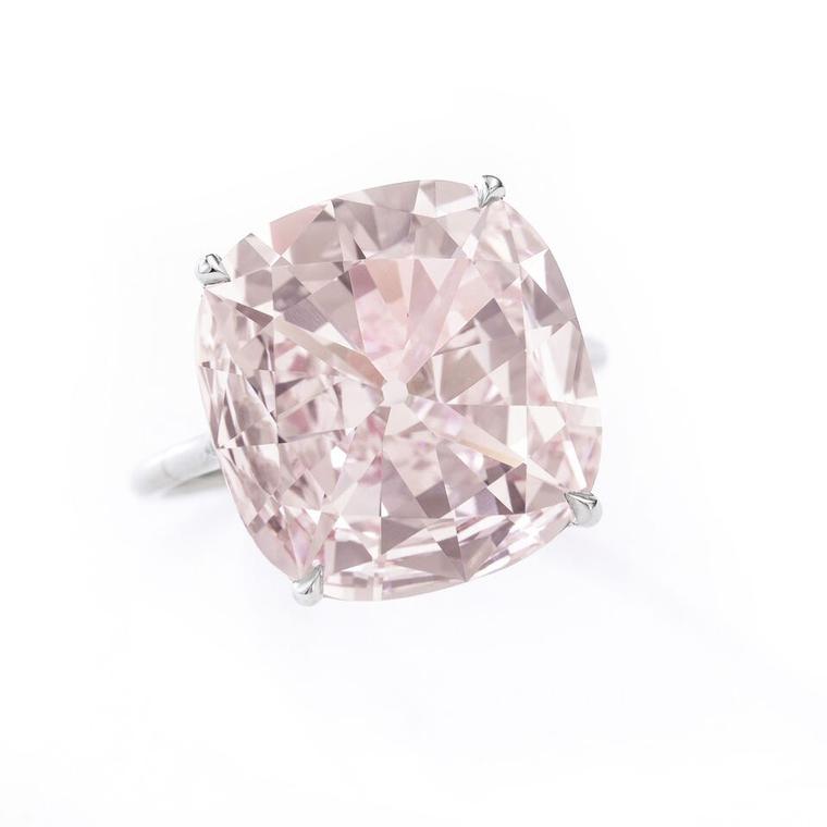 Fancy 8.20ct purplish pink diamond 