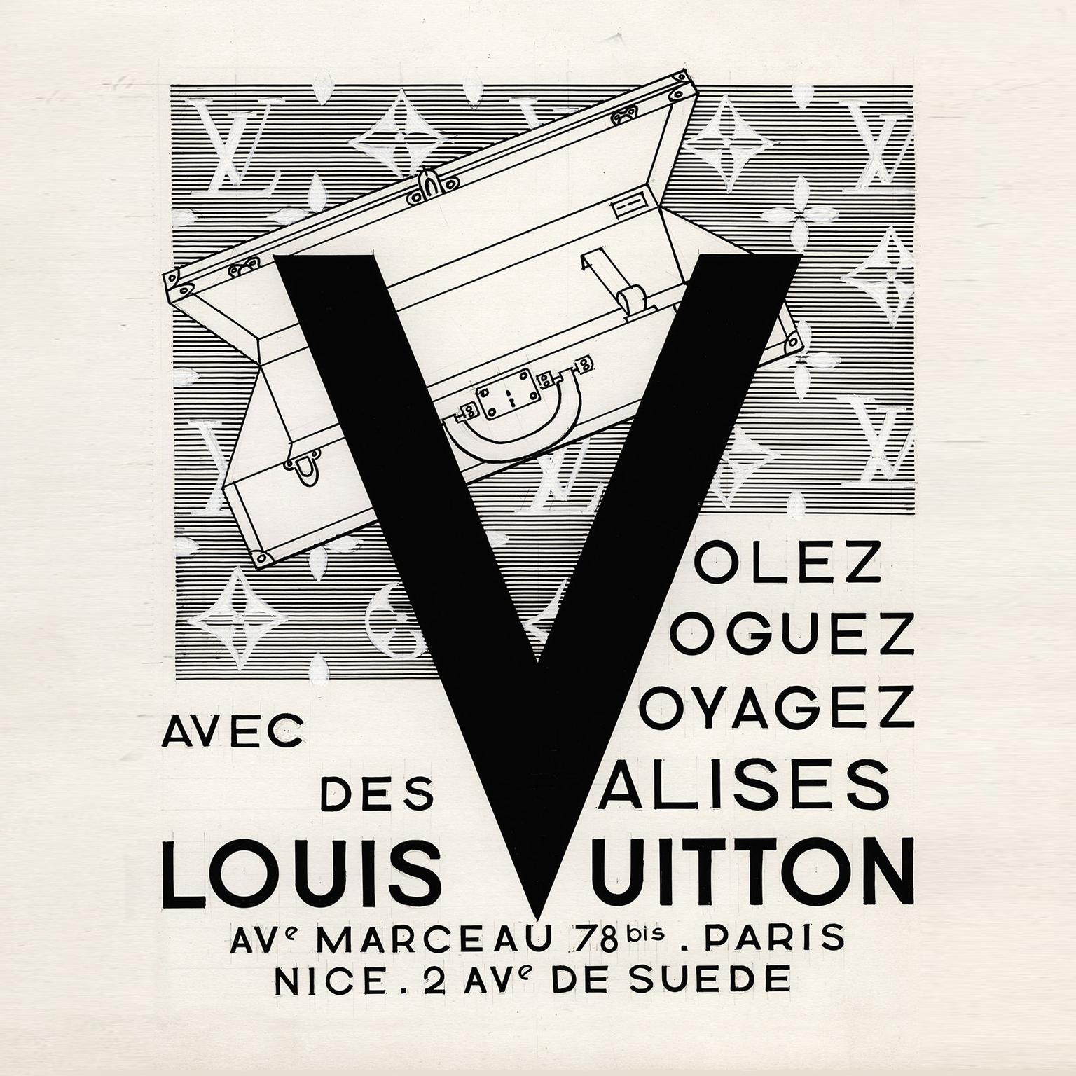 Louis Vuitton advertising from 1960s