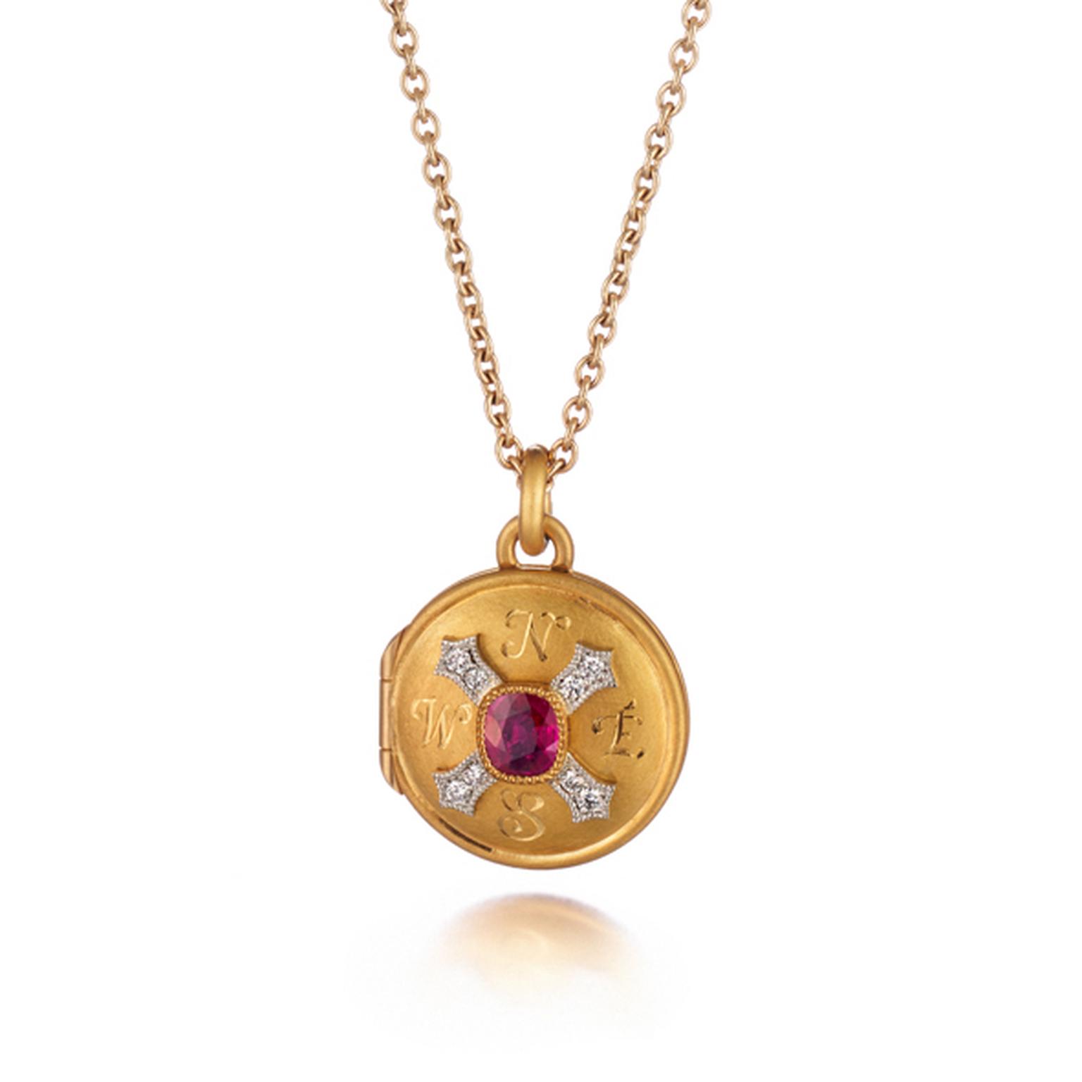 Medallion necklace by Kulmala
