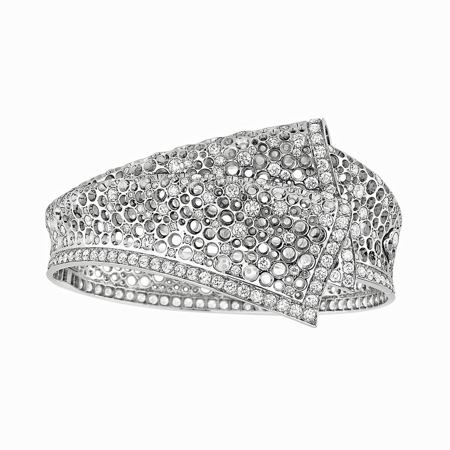 Archi Dior Libre Plumetis diamond bracelet