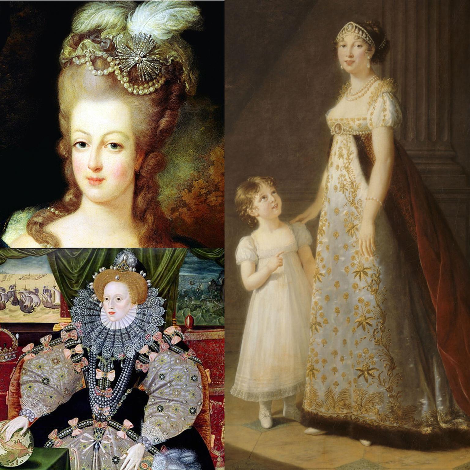 Queen Elizabeth Queen Marie Antoinette Caroline Bonaparte Queen of Naples
