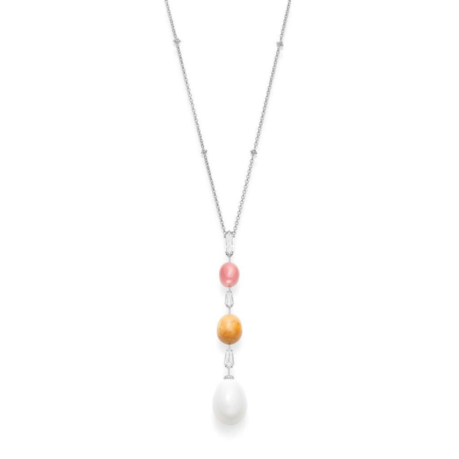Mikimoto rare natural pearl pendant
