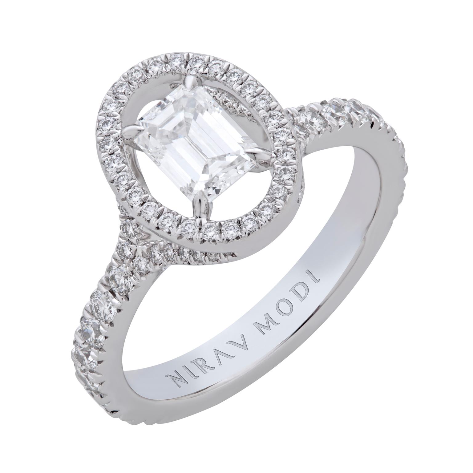 Emerald Celestial Ring Nirav Modi The Jewellery Editor