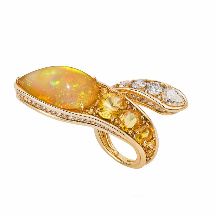Fernando Jorge opal and diamond ring
