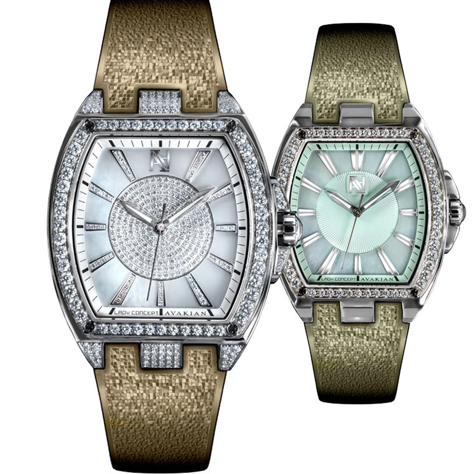 Avakian Lady Concept watches with interchangeable straps