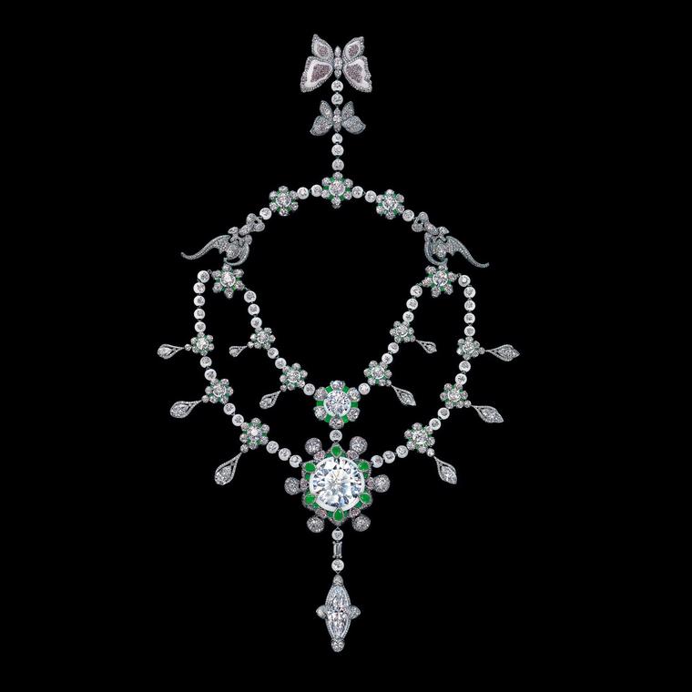 Wallace Chan A Heritage in Bloom diamond necklace