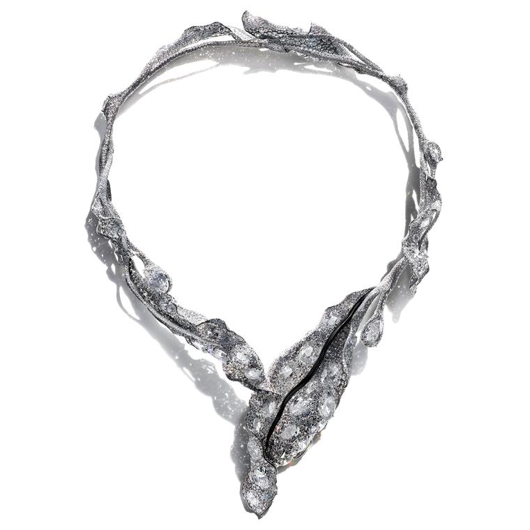 Cindy Chao Black Label Winter Leaves necklace