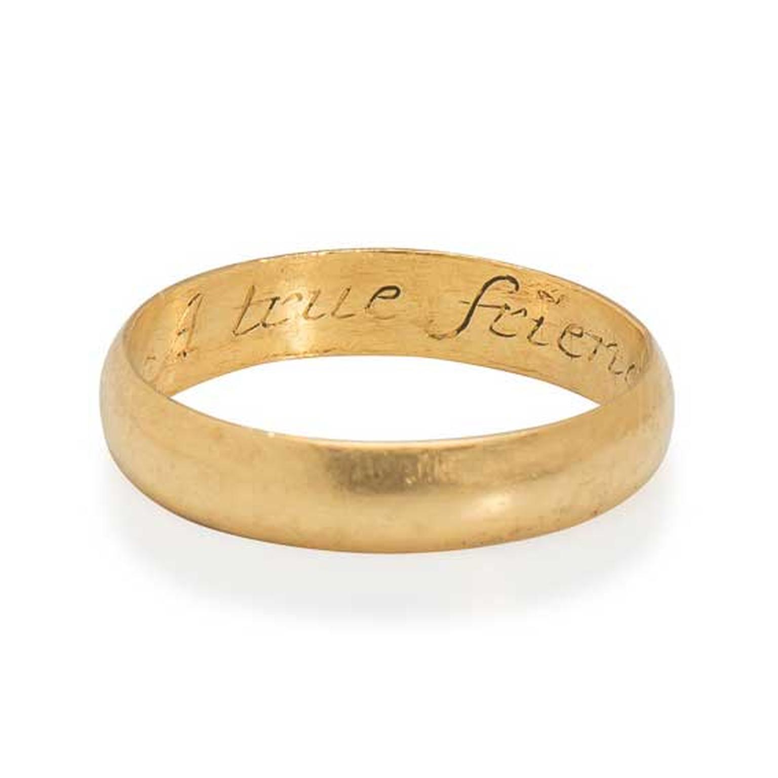 The Graces posey ring