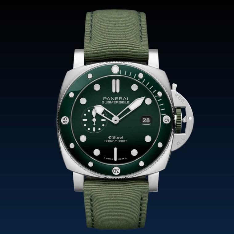 Panerai Submersible QuarantaQuattro eSteel™ Smeraldo Green PAM01287