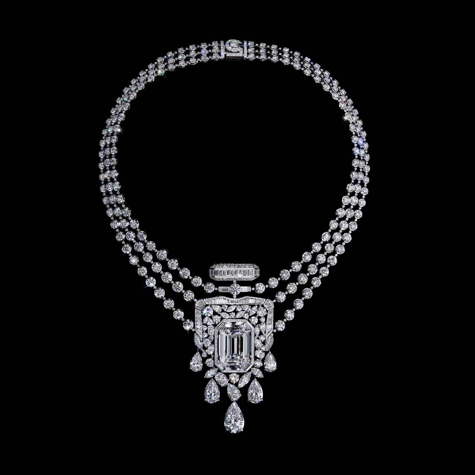 No5 high jewellery necklace by chanel