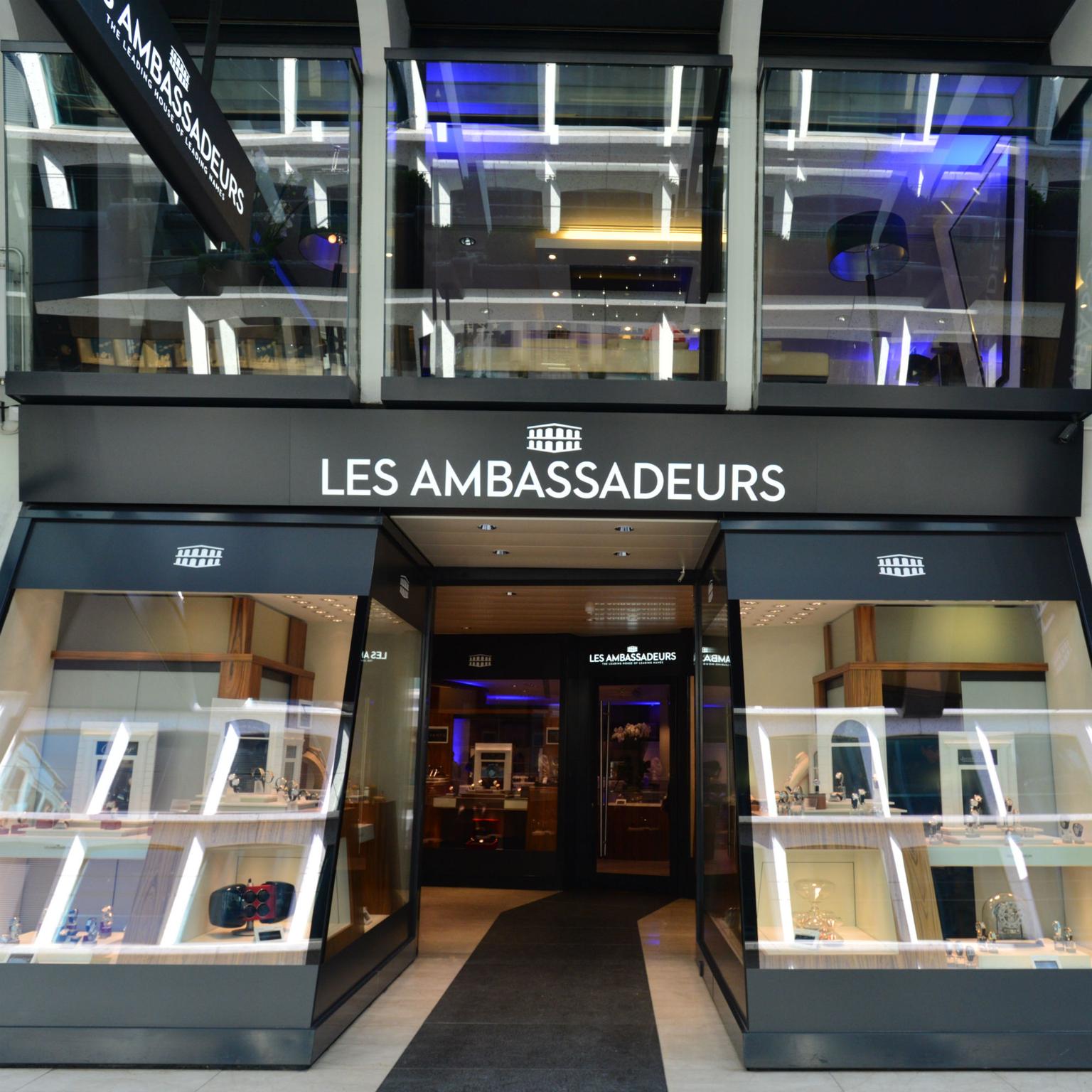 Les Ambassadeurs watch boutique in Geneva