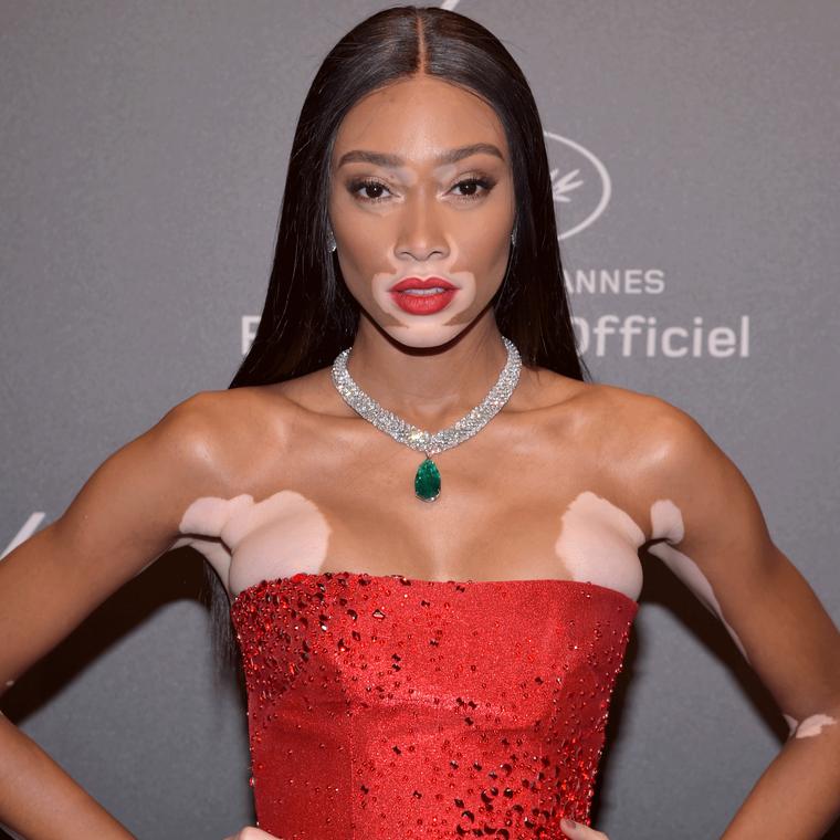 Winnie Harlow Chopard Space Party Cannes 2017