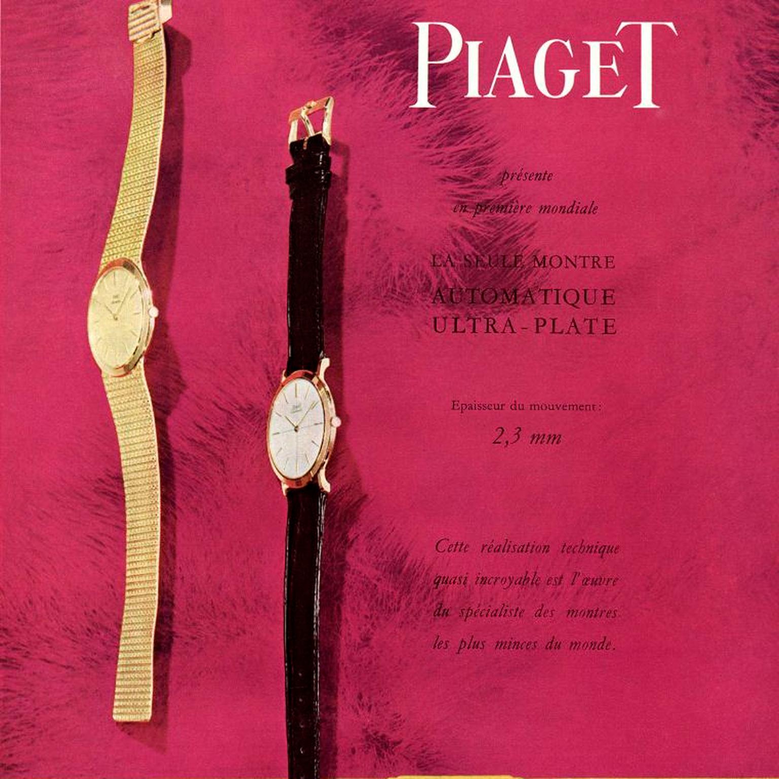 1960's Piaget Advert