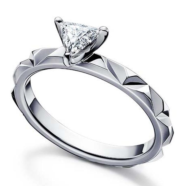 Tasaki Valle engagement ring