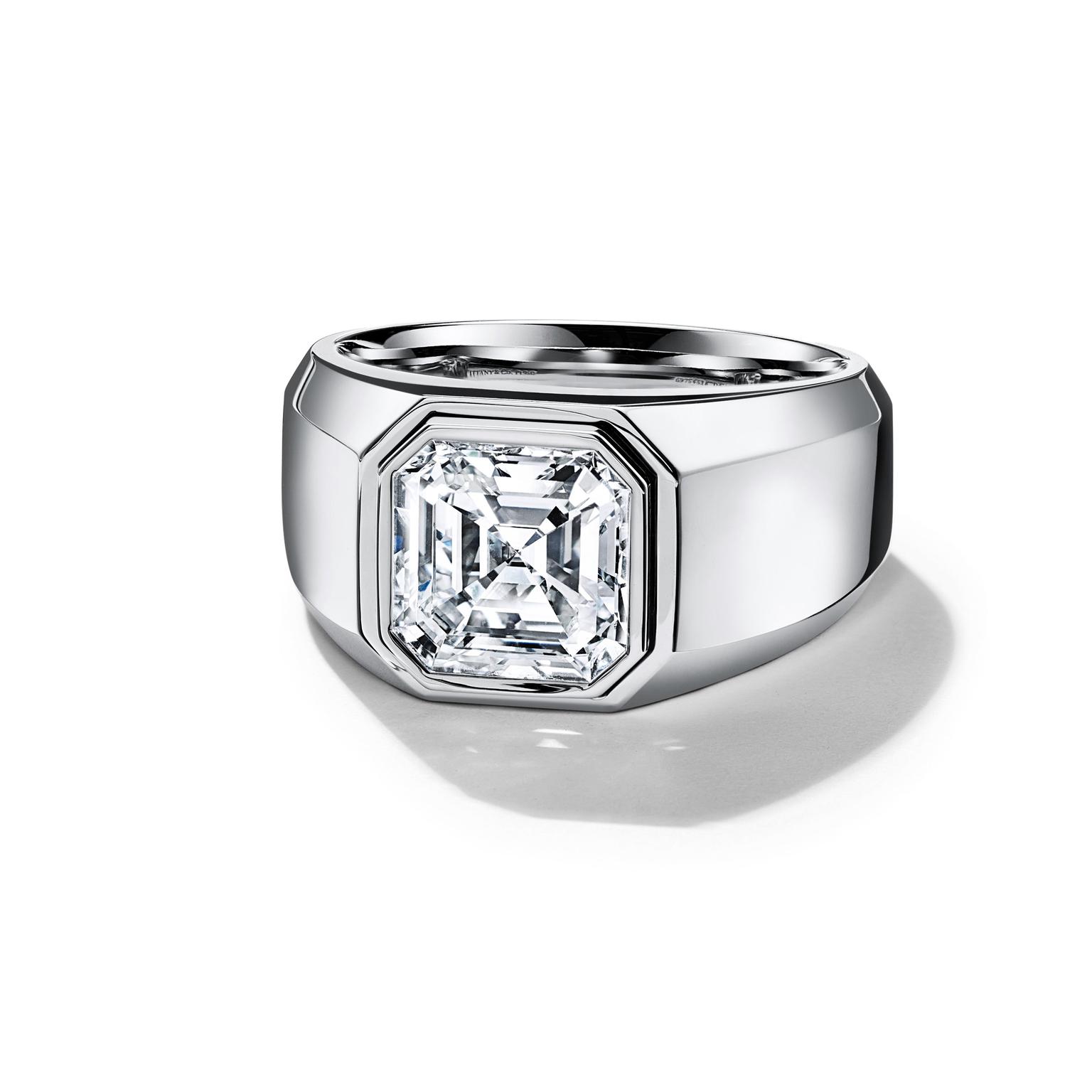 He said yes: Engagement rings for men