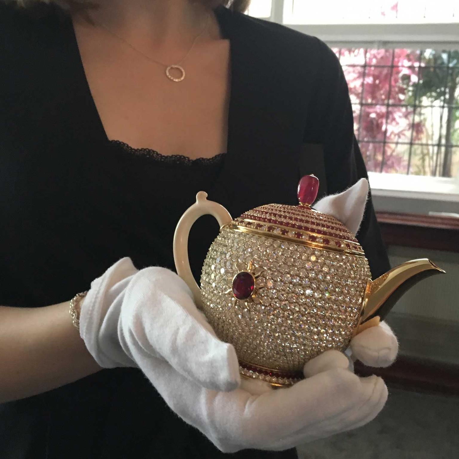 The Egoist teapot has been valued at $3 million dollars