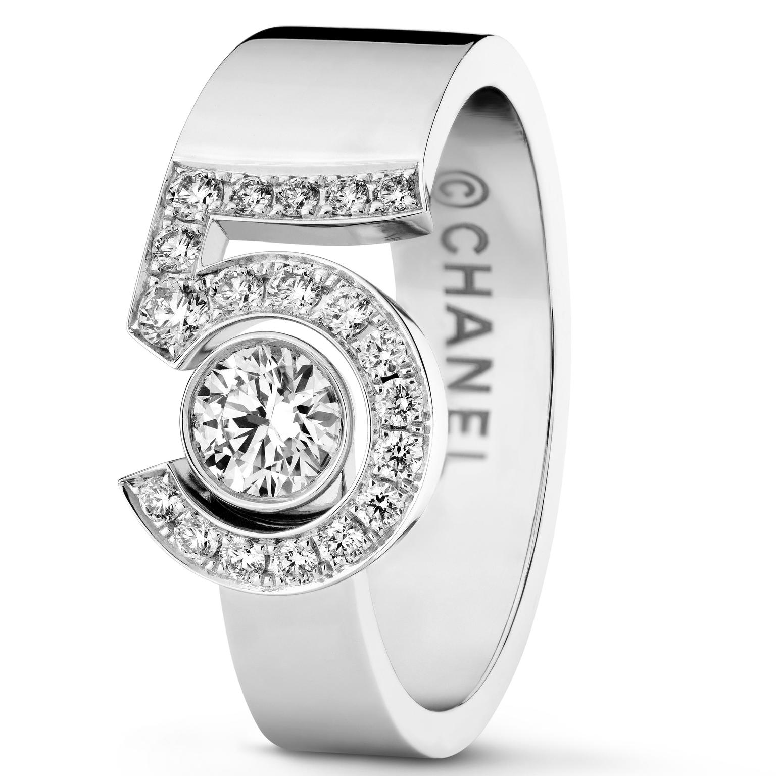 Eternal No5 ring by Chanel