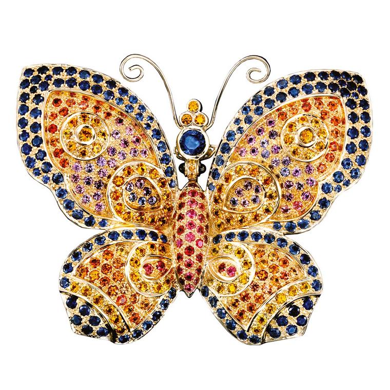 Paula Crevoshay Conchita butterfly brooch