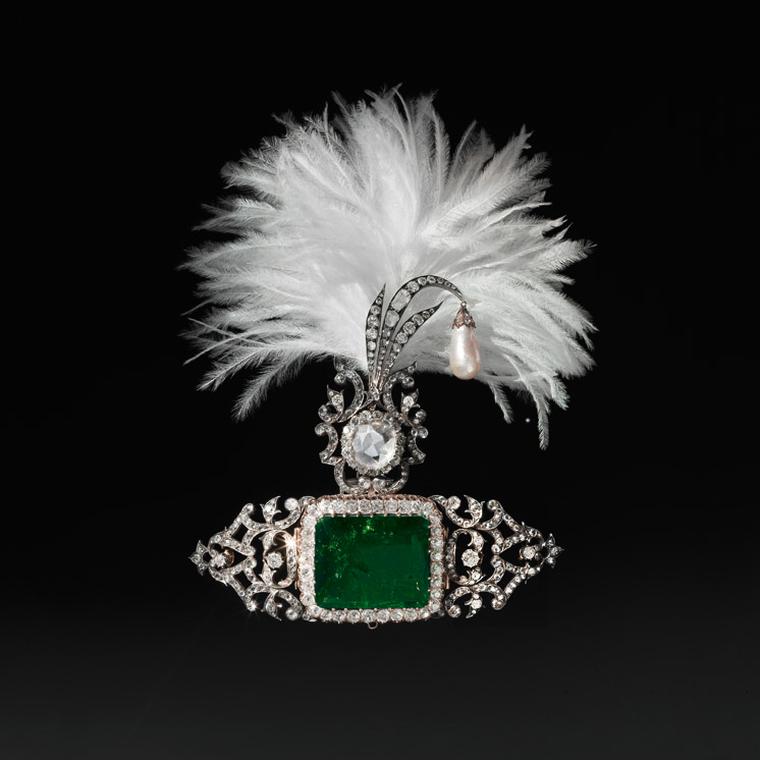 Turban ornament by Cartier