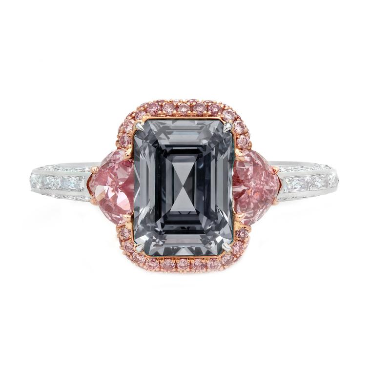 Martin Katz pink diamond ring