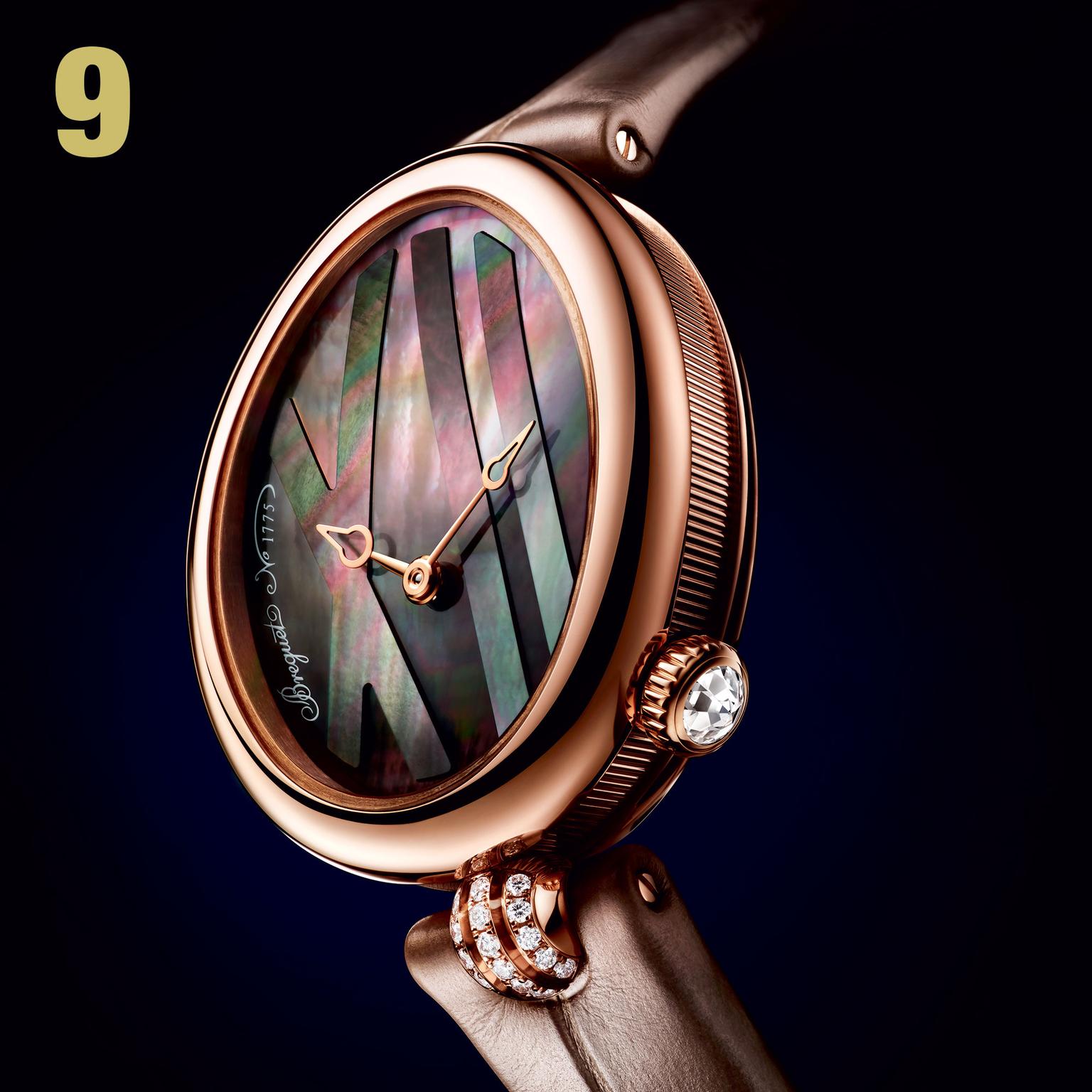 9 Breguet Reine de Naples Princesse Mini 9808 rose gold watch