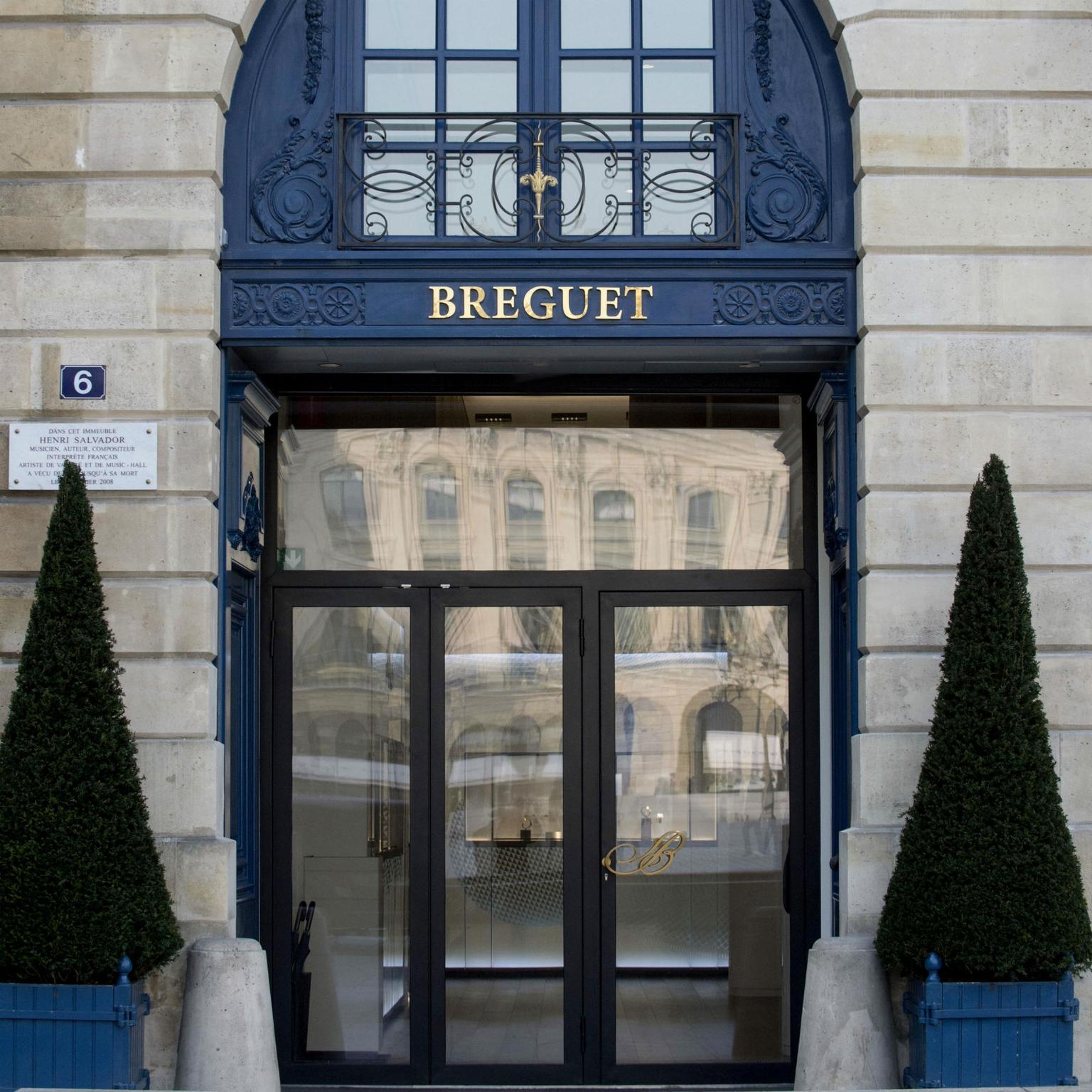 Breguet boutique Paris facade