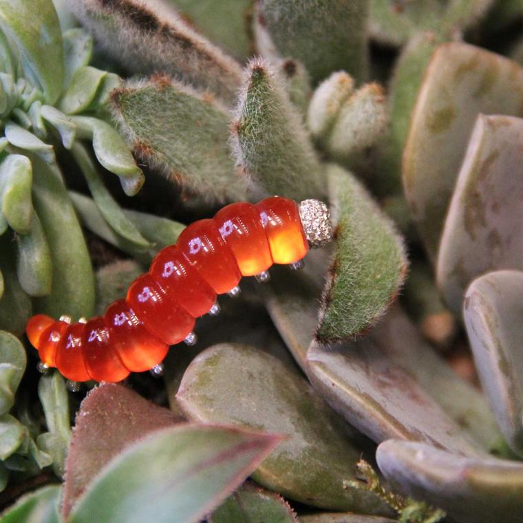 Vhernier Caterpillar brooch