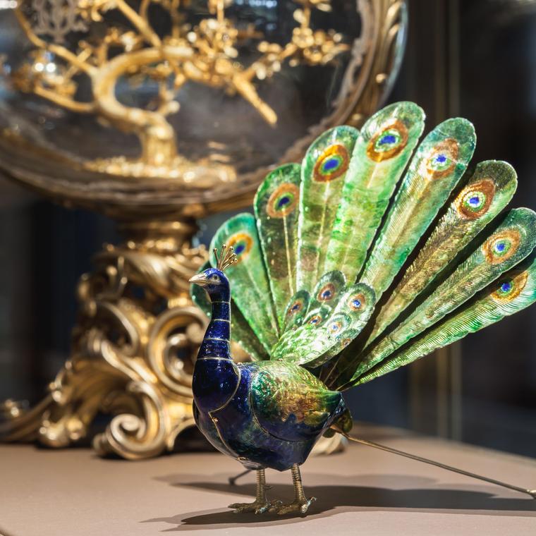 Faberge Peacock