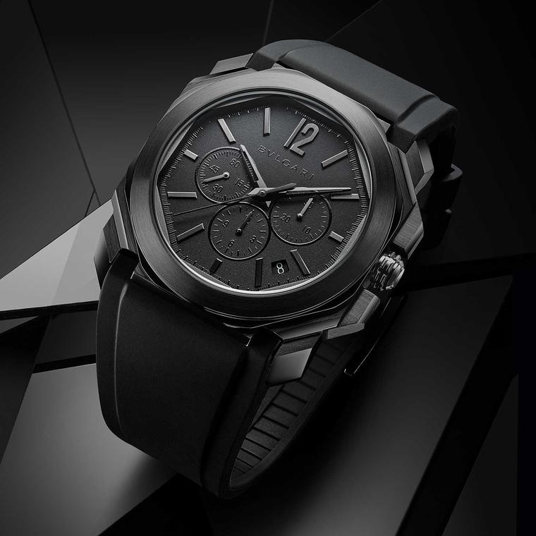 bvlgari watches black and gold