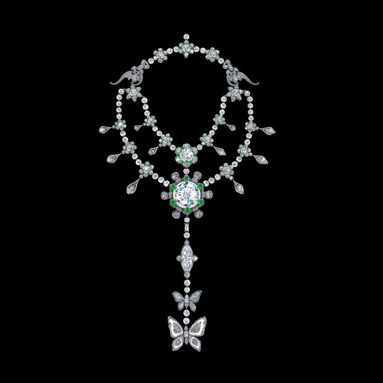 Wallace Chan A Heritage in Bloom diamond necklace