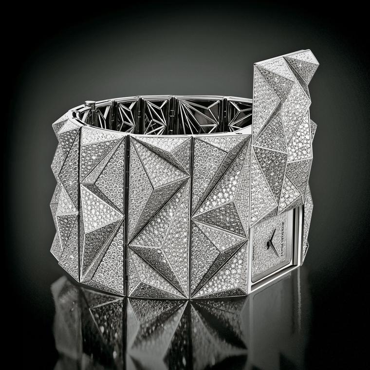 Audemars Piguet Diamond Punk watch - side view