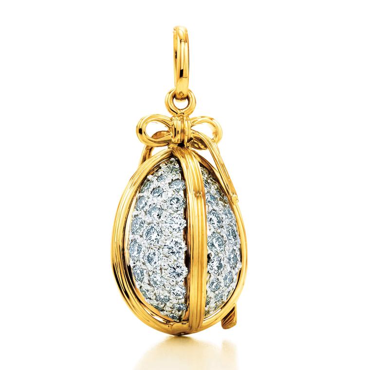 Tiffany - Jean Schlumberger diamond egg charm