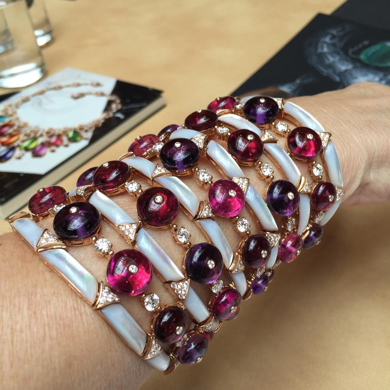 Bulgari mesh bracelet