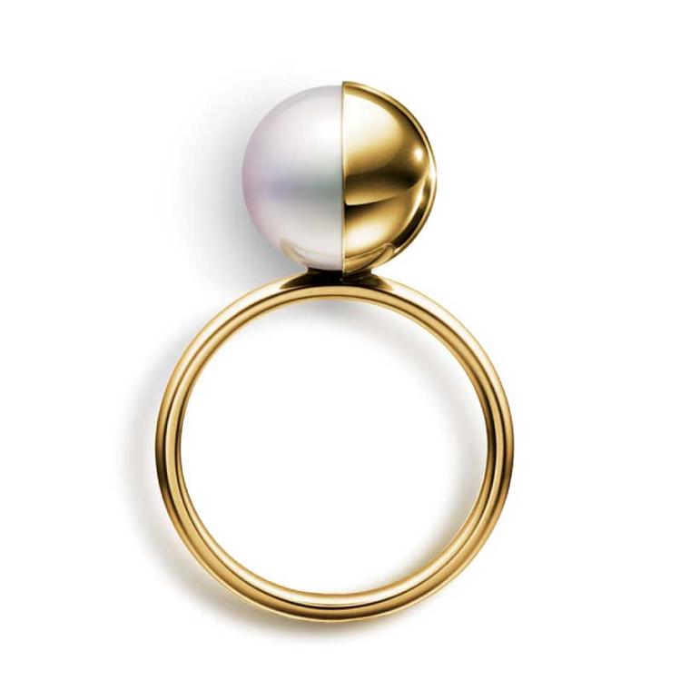 Arelquin pearl ring MG Tasaki