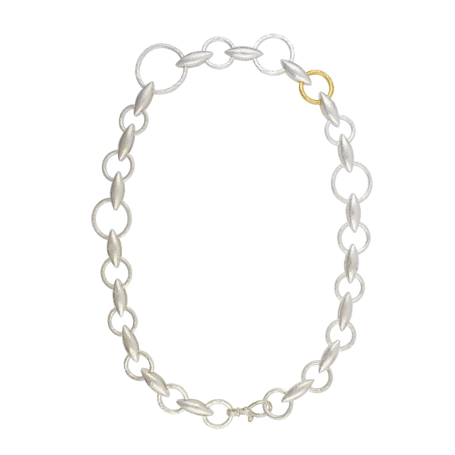 Gurhan Wheatla All Around Necklace in Sterling Silver Layered with 24ct Gold