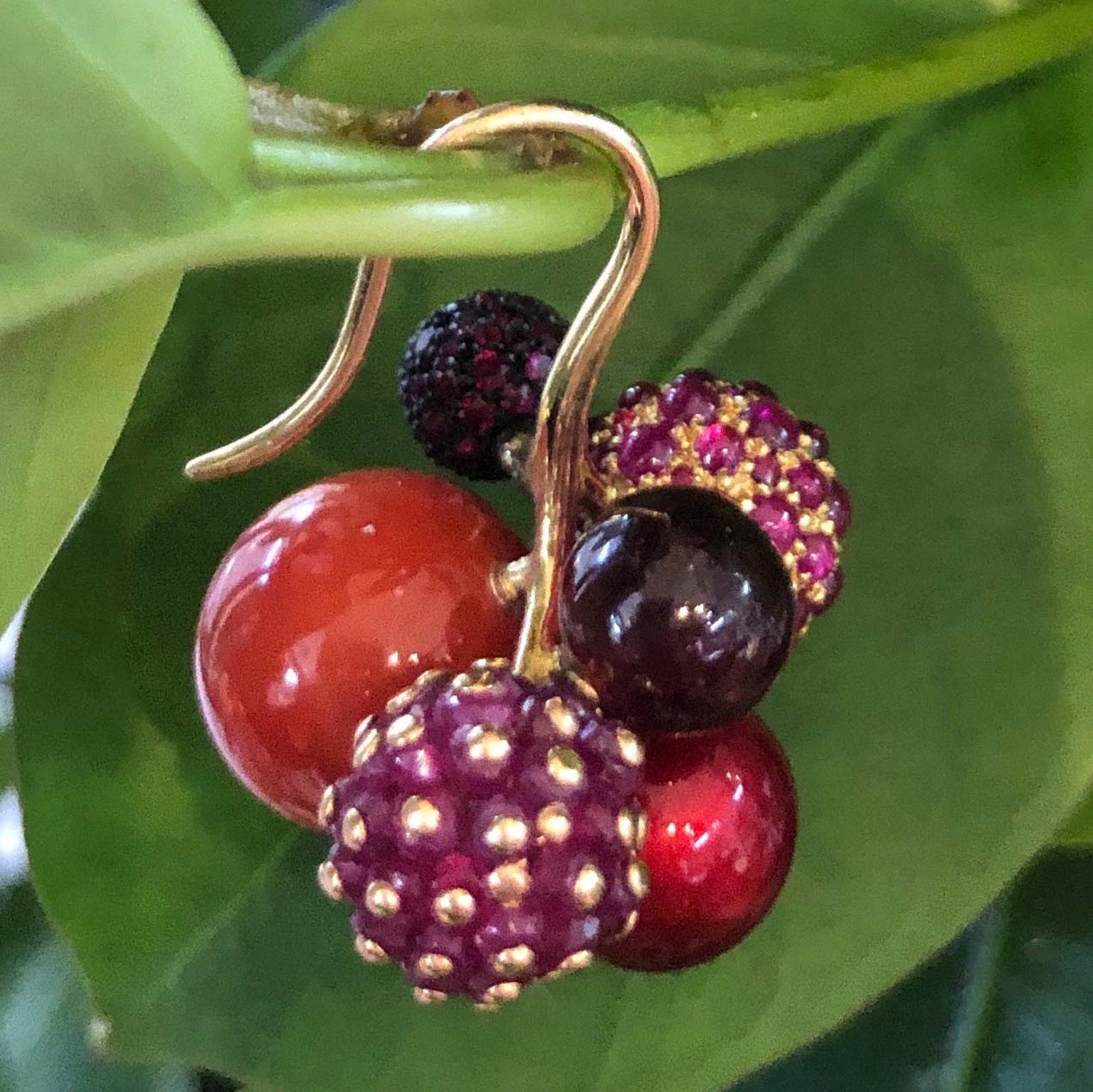 Ming Berry earrings