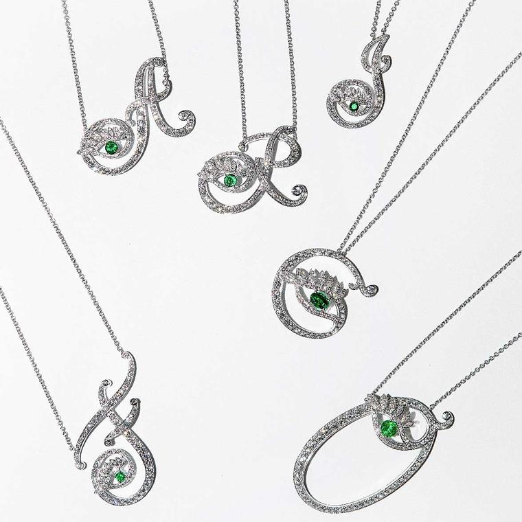 Nigora Tabayer Eye Collection diamond necklaces