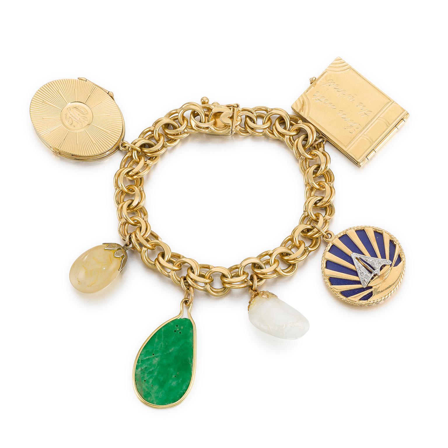 Vivien Leigh's charm bracelet
