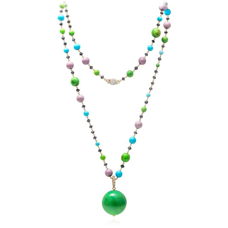 Karina Choudhrie Nereids Bead necklace 