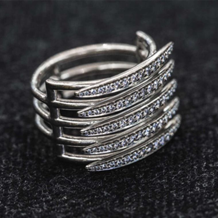 Quill ring for men by Shaun Leane
