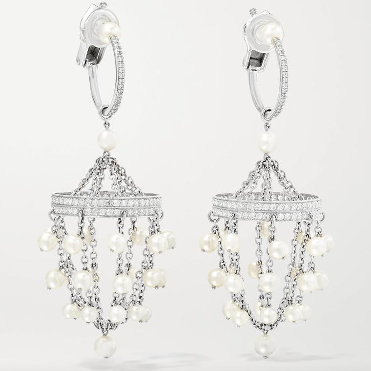 Chandellier earrings by Nadia Morgenthaler