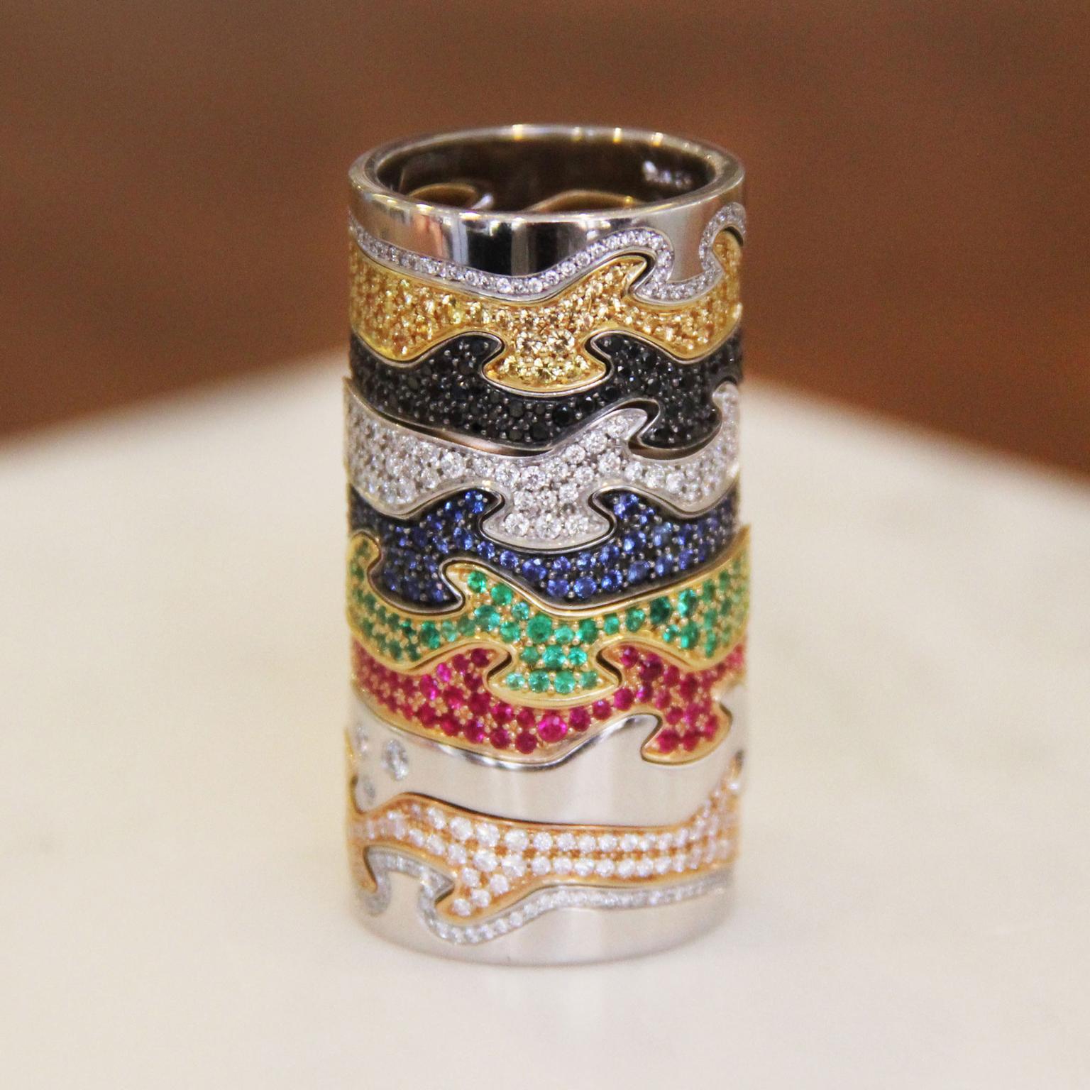The Ultimate Georg Jensen Fusion Ring Stack