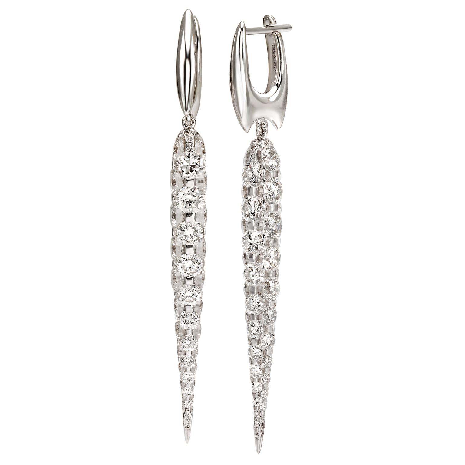 Boghossian Les Merveilles diamond drop earrings